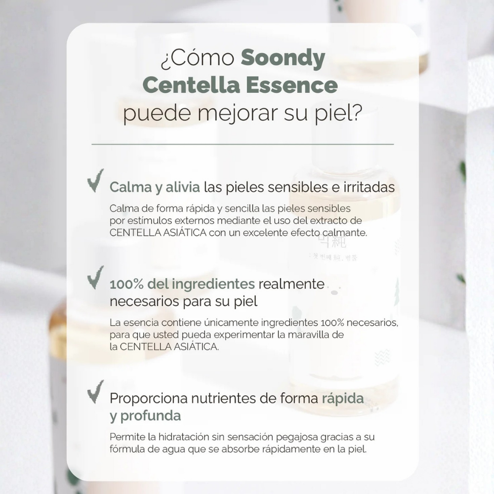Mixsoon Esencia Soondy Centella Asiatica Essence 100ml