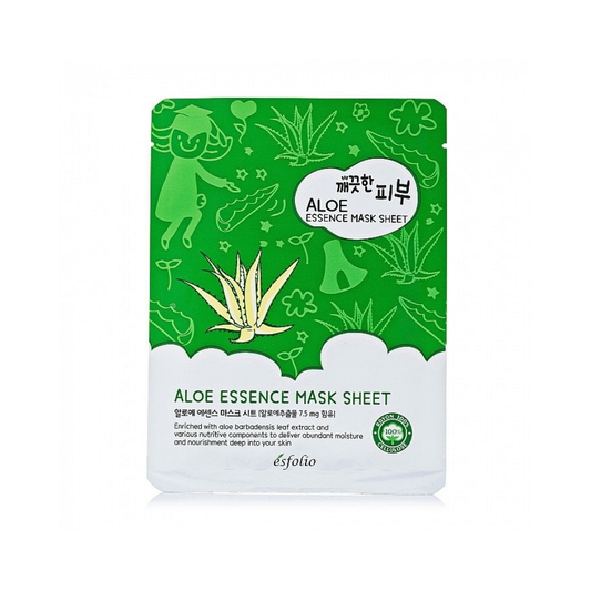 Mascarilla facial Esfolio Aloe vera Essence 1un