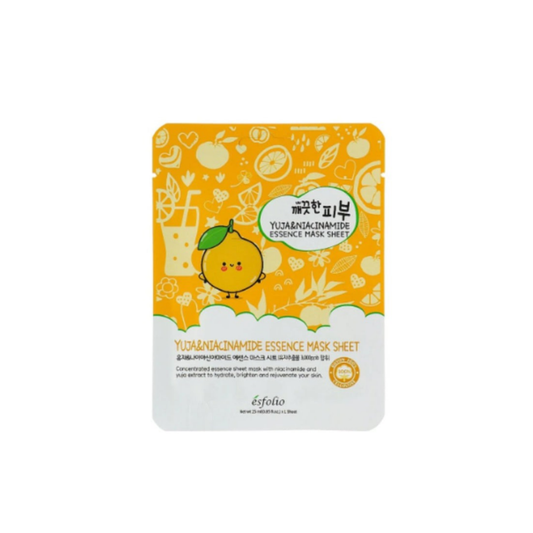 Mascarilla facial Esfolio Yuja y Niacinamida 1un
