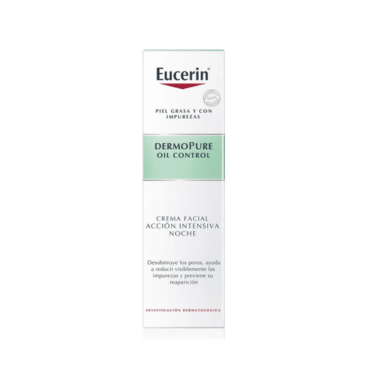 Crema Facial Eucerin de noche Dermopure 40 mL