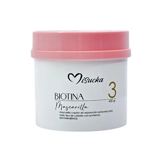 Misucka Mascarilla capilar Biotina 450gr