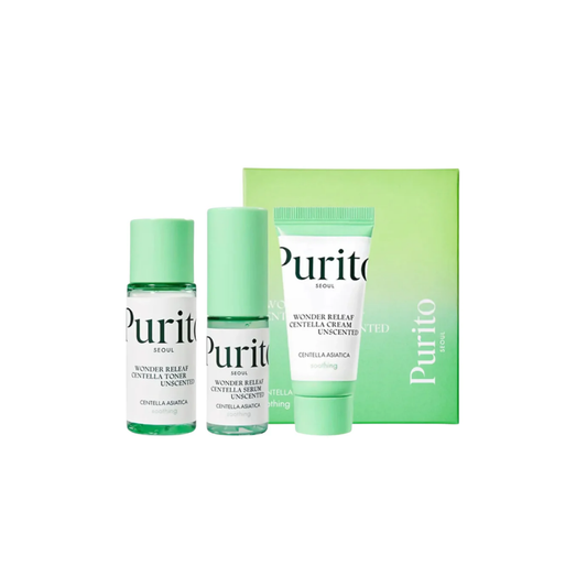 Purito Wonder Releaf Centella Mini Kit Unscented