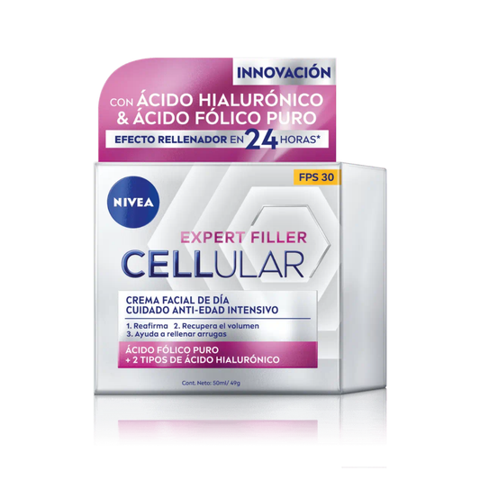 Nivea Crema facial Anti-Edad cellular expert filler día SPF30 49g