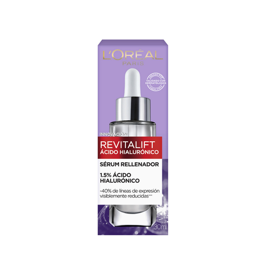 Loreal Serum Rellenador Revitalift 1.5% Ácido Hialurónico 30ml