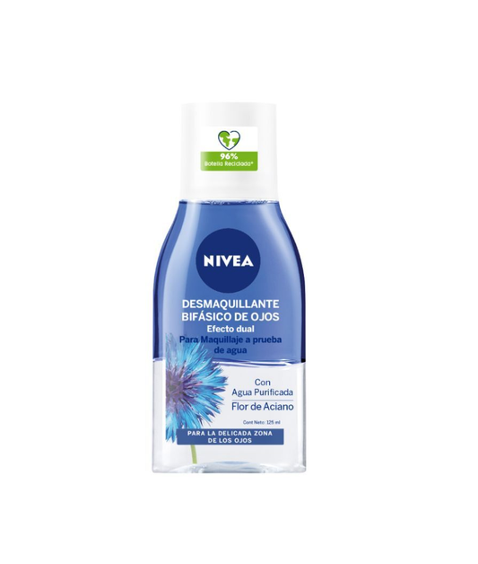Desmaquillante de Ojos Bifásico Nivea 125ml