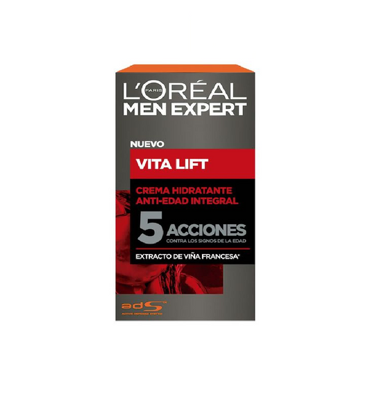 Crema Loreal Vitalift Hidratante 50Ml Men Expert