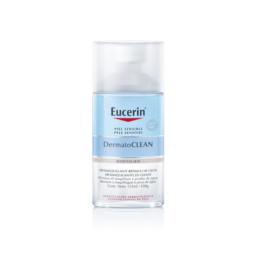 Eucerin Dermatoclean desmaquillante bifásico de ojos día/noche 125ml