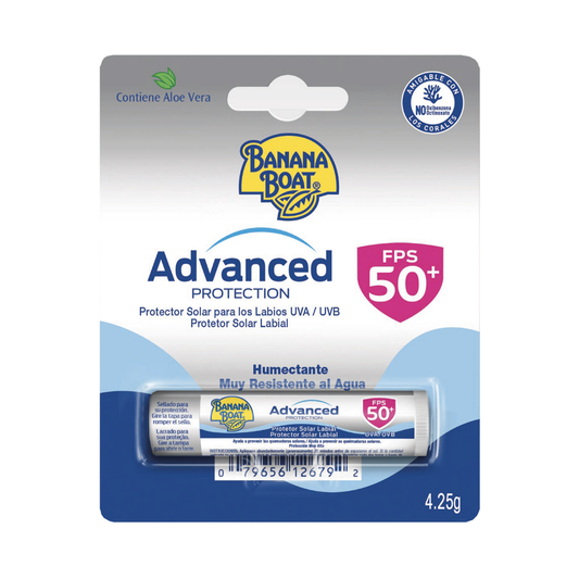 Banana Boat Protector Solar Humectante Para Labios FPS 50+