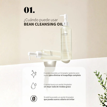 Mixsoon Bean Cleansing Oil 195ml - Gel limpiador en aceite