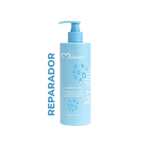 Misucka Acondicionador Reparador Keratina 400mL